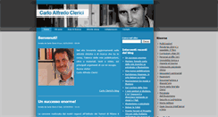 Desktop Screenshot of carloclerici.com