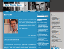 Tablet Screenshot of carloclerici.com